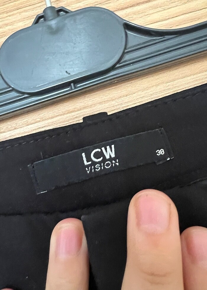 LCW siyah kumaş pantolon - Görsel 3