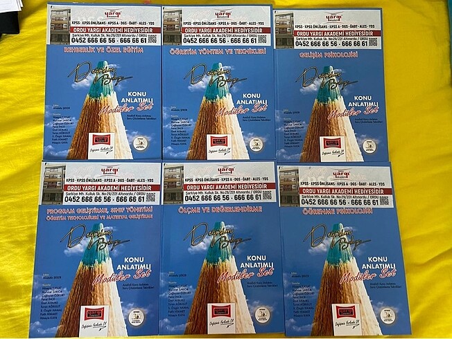 Eğitim Bilimleri Yargı 6lı set