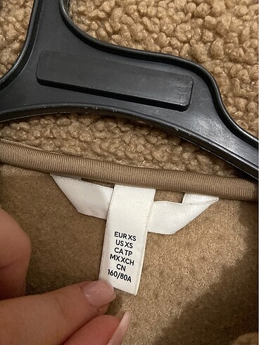 H&M HM peluş ceket