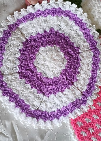 Renkli El Yapımı Banyo Süngeri - Görsel 3