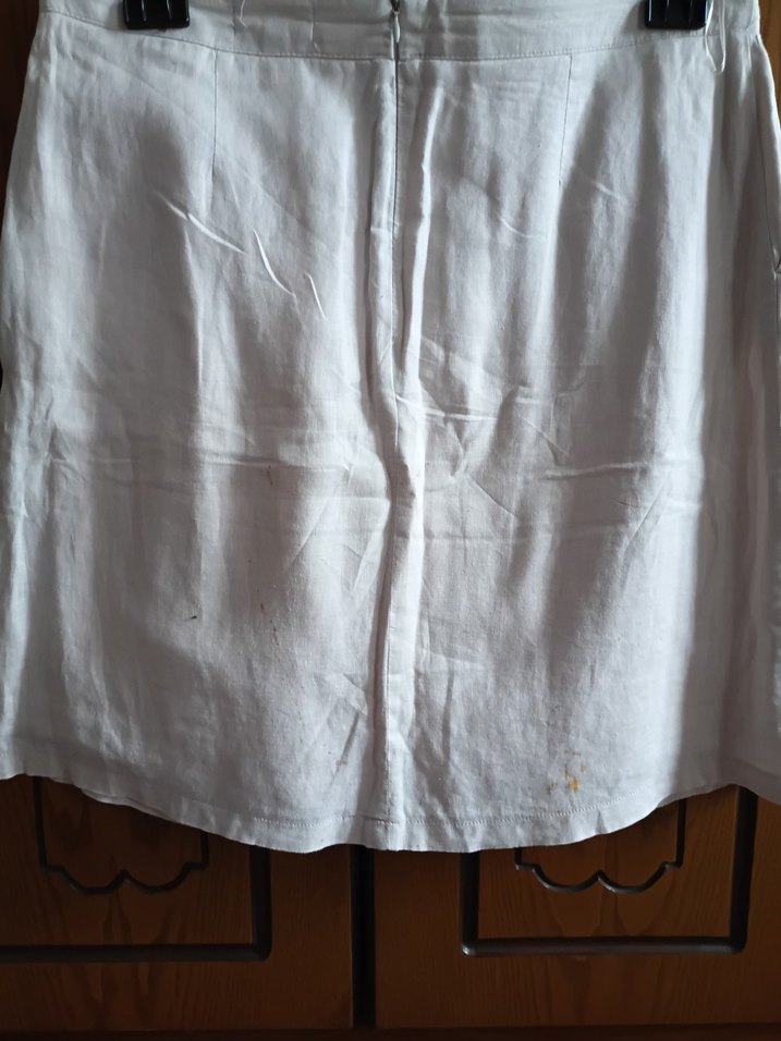 Beyaz Mini Etek - Görsel 3