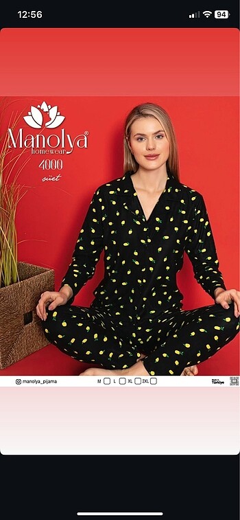 Süet önü düğmeli pijama takımı M L XL XXL bedenleri mevcuttur