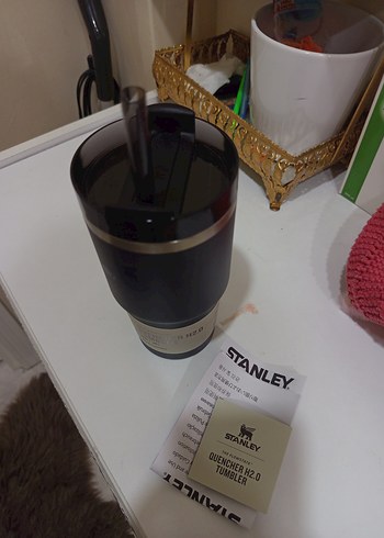 Stanley Quencher H2.0 Siyah Mat Termos - Görsel 2