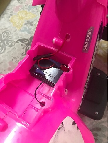 Beden pembe Renk Uzaktan kumandalı Akülü motor atv