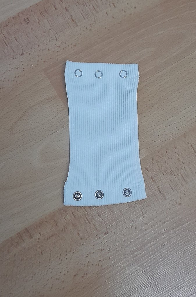 Çocuk için beyaz çıtçıtlı içlik parçaları - Görsel 3