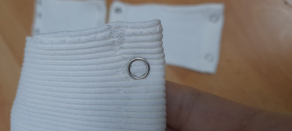 Çocuk için beyaz çıtçıtlı içlik parçaları - Görsel 5