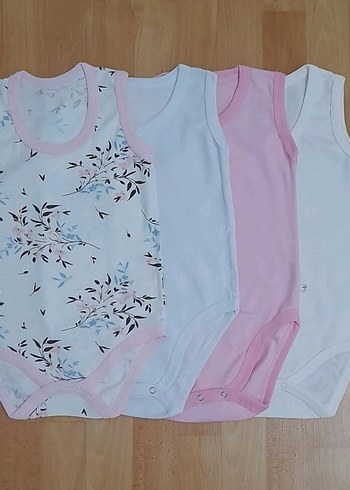 Beyaz Bebek Atlet 5'li Paket - Görsel 2