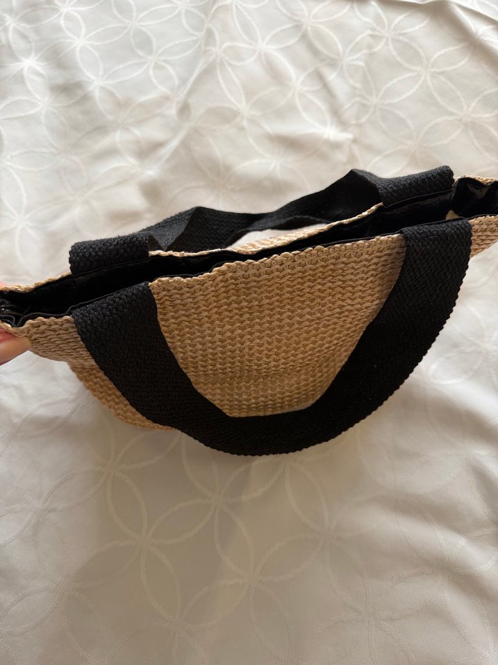 Shein Hasır Görünümlü Çanta - Görsel 5