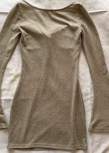 Shein Uzun Kollu Mini Elbise - Görsel 6