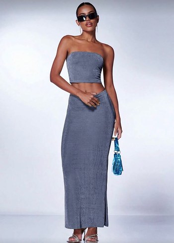 Shein Gri Kadın Takım - Görsel 4