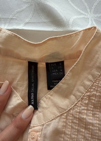 Mango Gömlek Elbise - Görsel 5