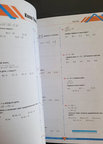  2024 KPSS Matematik Konu Anlatımı Kitabı