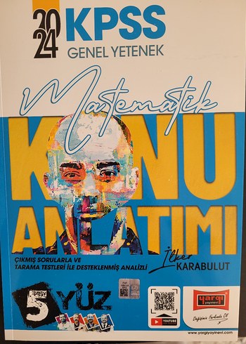 2024 KPSS Matematik Konu Anlatımı Kitabı