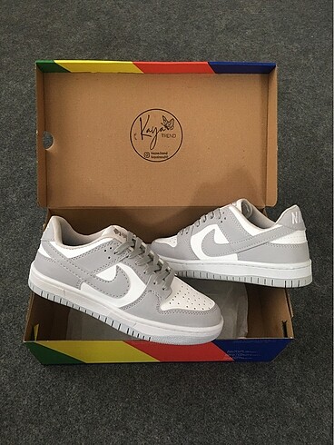 39 Beden gri Renk Nike Dunk Low Grey