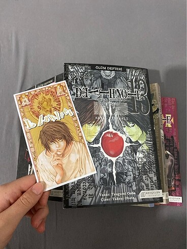  Beden Death note manga 1-8 ve 13