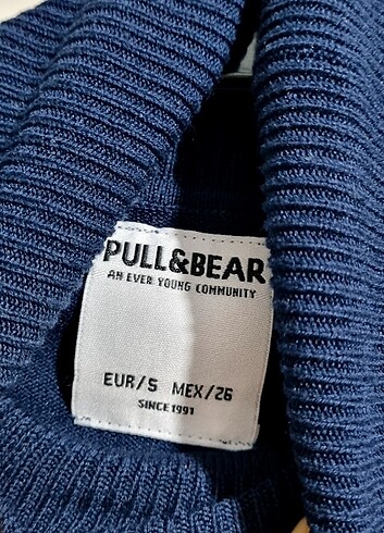 Pull and Bear Triko Elbise 