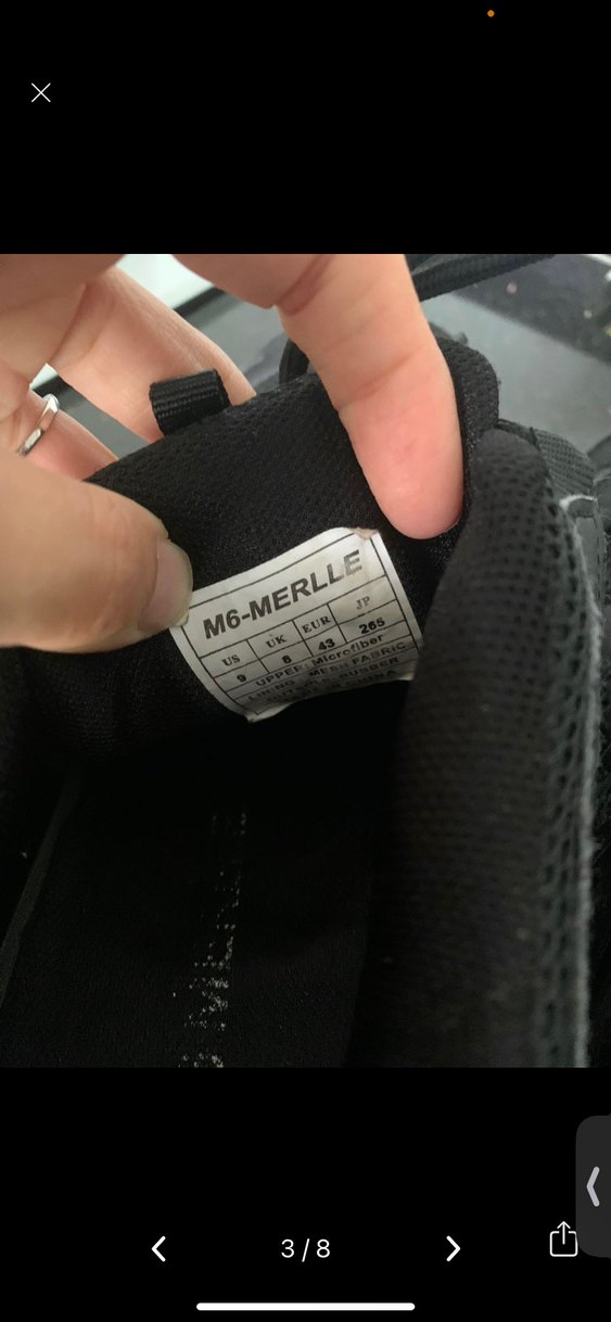 Siyah Erkek Outdoor Spor Ayakkabı - Görsel 3