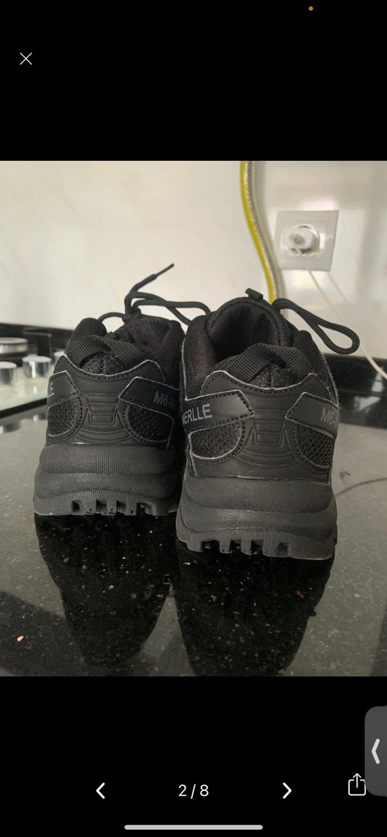 Siyah Erkek Outdoor Spor Ayakkabı - Görsel 2