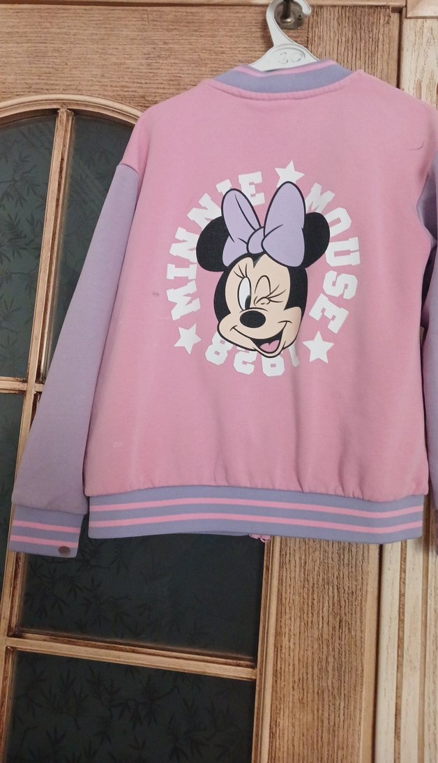 Kız Çocuk Pembe Fermuarlı Sweatshirt - Görsel 4