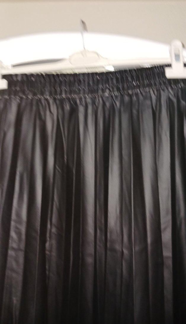 Siyah Pilili Uzun Goth Etek - Görsel 2