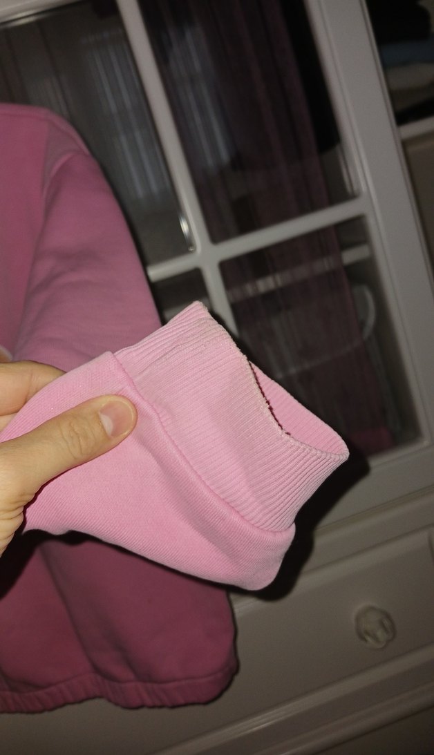 Kız Çocuk Pembe Kapüşonlu Sweatshirt - Görsel 4