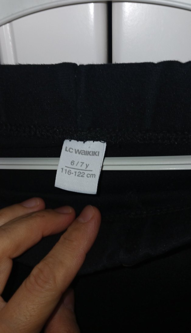 Düğmeli Siyah Midi Kadın Kumaş Pantolon - Görsel 3