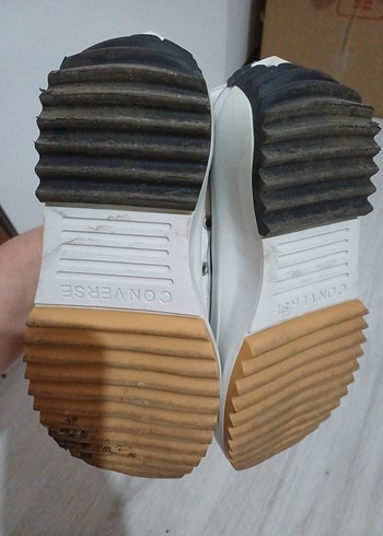 Kadın Beyaz convers Spor Ayakkabı - Görsel 7