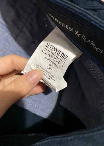 xxl Beden Lacivert Erkek Pantolon Altınyıldız