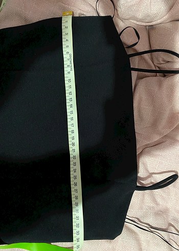 s Beden Siyah Strappy Midi Kadın Elbise