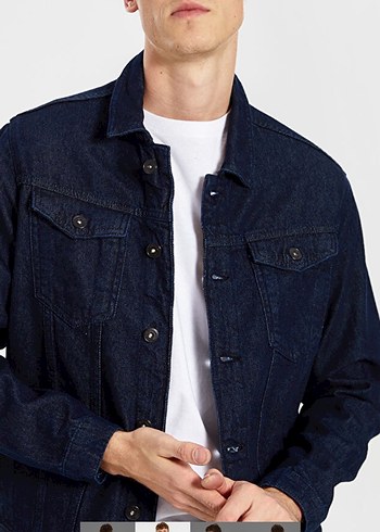 LC Waikiki Erkek Lacivert Denim Ceket