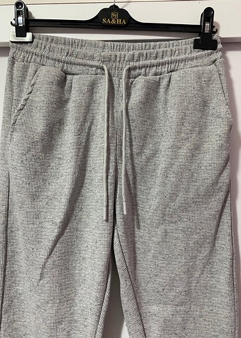 Gri erkek Rahat Kesim Eşofman - Görsel 3