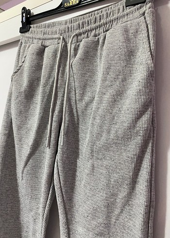 Gri erkek Rahat Kesim Eşofman - Görsel 2