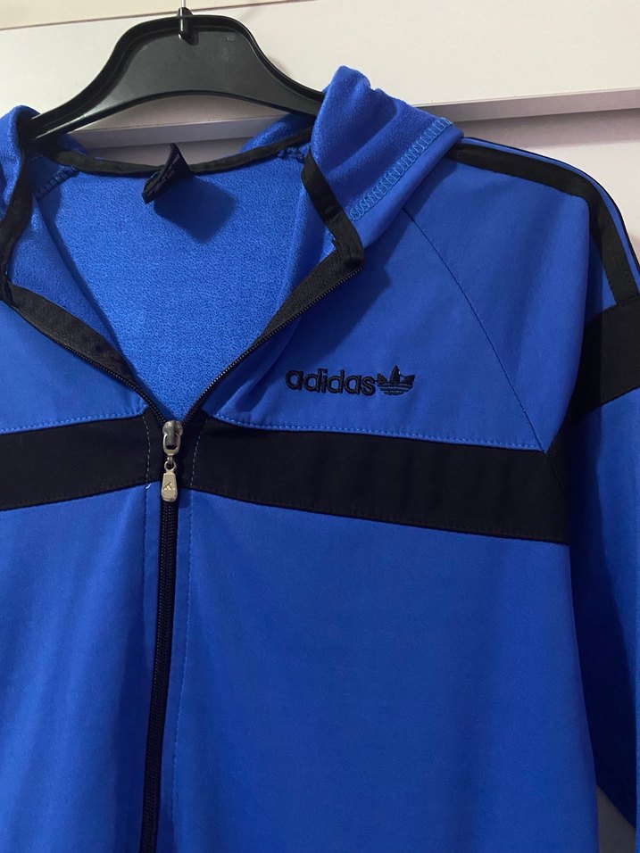 Mavi Fermuarlı Sweatshirt - Görsel 2