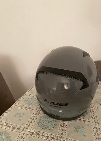 LS2 Rapid Kapalı Kask Nardo Gri Parlak - Görsel 7