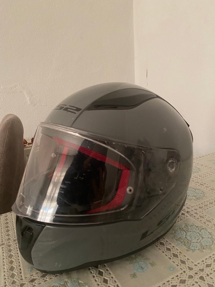 LS2 Rapid Kapalı Kask Nardo Gri Parlak - Görsel 5