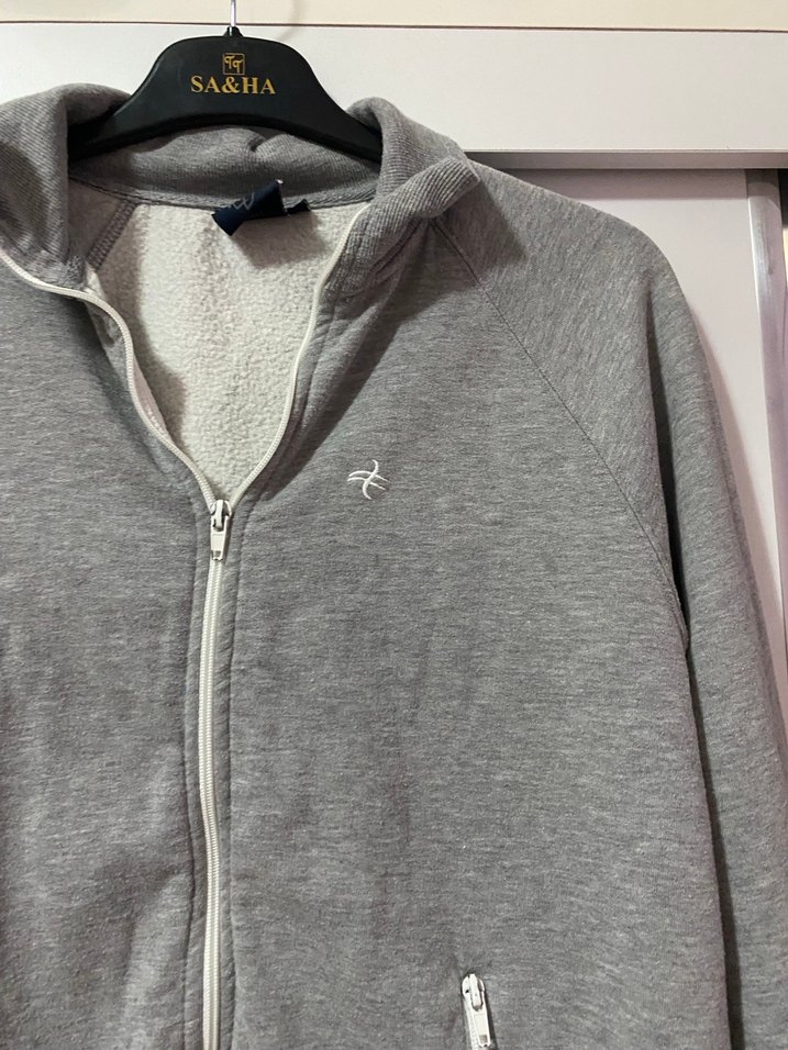 Erkek fermuarlı sweathisrt - Görsel 2