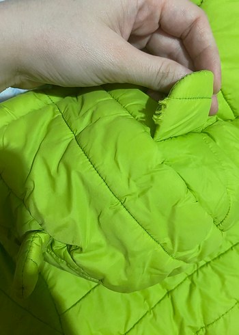 Erkek Çocuk Yeşil Fermuarlı Mont - Görsel 4