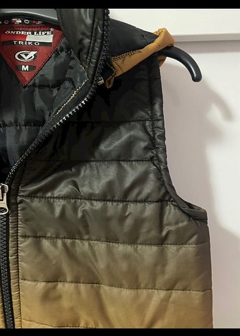 Fermuarlı Erkek mont Yelek - Görsel 4