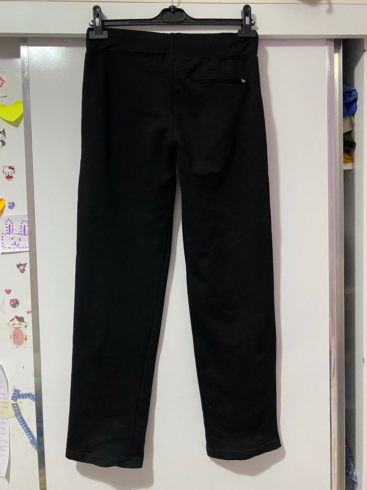 Siyah Kadın Spor Eşofman Altı - Görsel 3