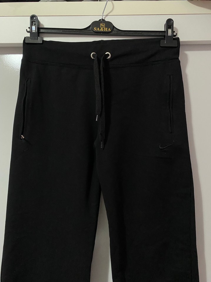 Siyah Kadın Spor Eşofman Altı - Görsel 2