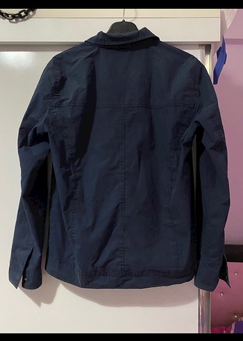 Erkek Lacivert Fermuarlı yağmurluk - Görsel 3