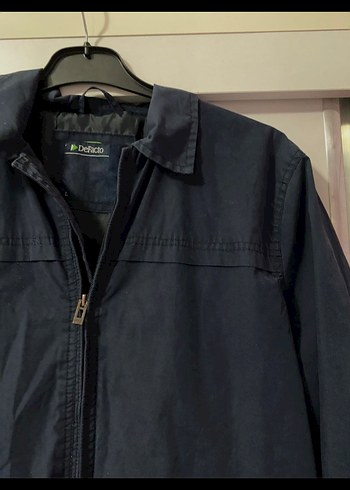 Erkek Lacivert Fermuarlı yağmurluk - Görsel 2