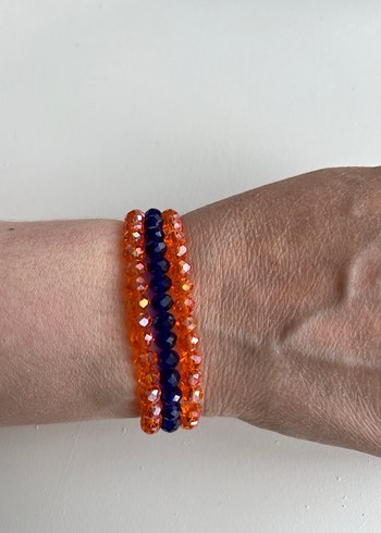 33 adet taşlı Renkli Boncuklu Kadın Bileklik ve zikirmatik - Görsel 4