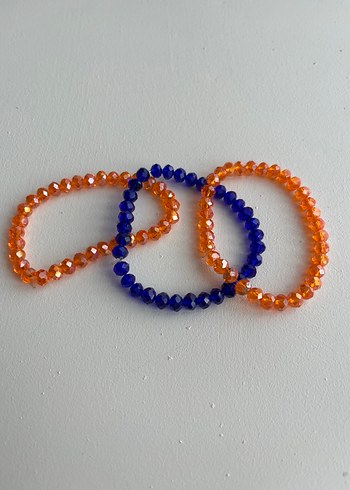 33 adet taşlı Renkli Boncuklu Kadın Bileklik ve zikirmatik - Görsel 2