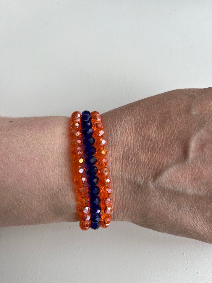 33 adet taşlı Renkli Boncuklu Kadın Bileklik ve zikirmatik - Görsel 4