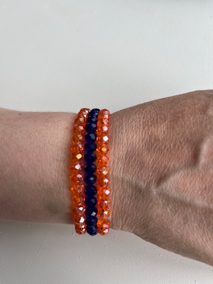 33 adet taşlı Renkli Boncuklu Kadın Bileklik ve zikirmatik - Görsel 5