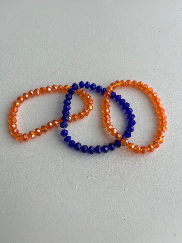 33 adet taşlı Renkli Boncuklu Kadın Bileklik ve zikirmatik - Görsel 2