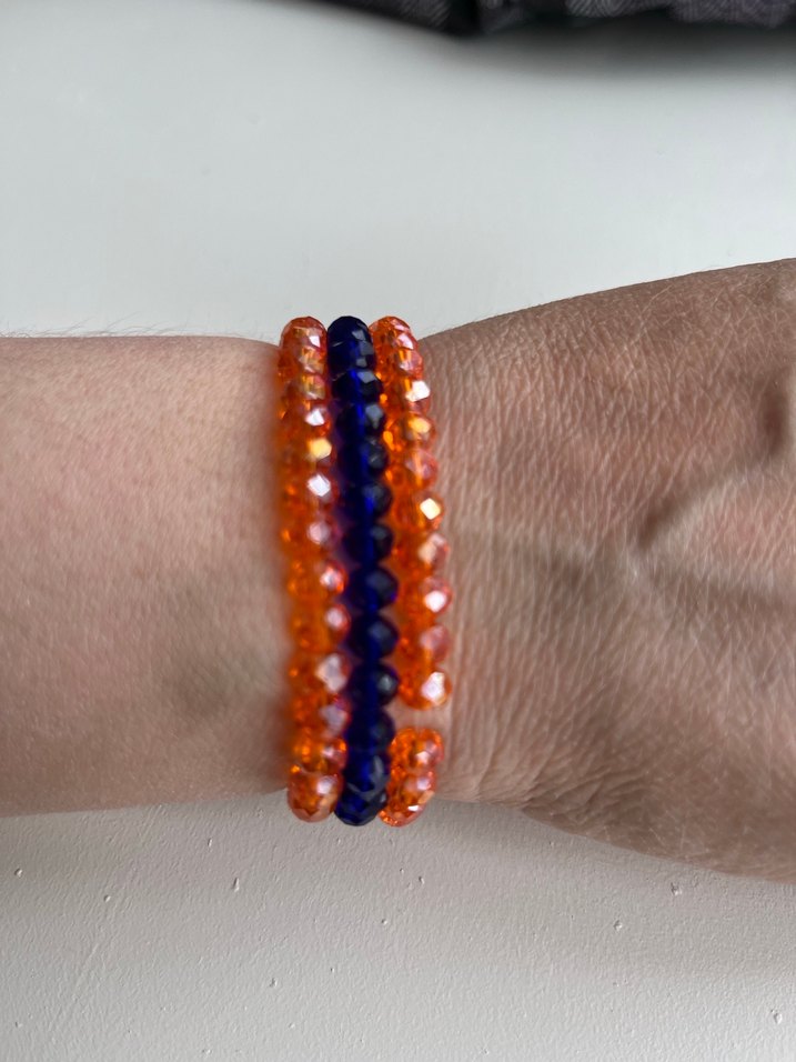 33 adet taşlı Renkli Boncuklu Kadın Bileklik ve zikirmatik - Görsel 3