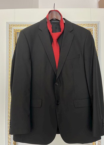 Centone Siyah Düğmeli Erkek Takım Elbise - Görsel 2