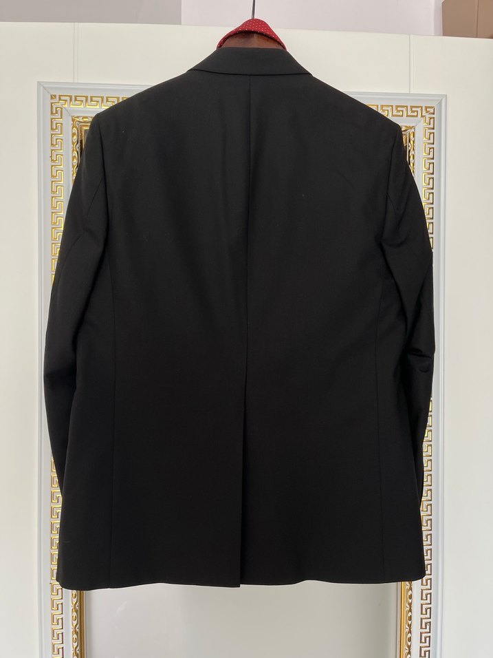 Centone Siyah Düğmeli Erkek Takım Elbise - Görsel 4